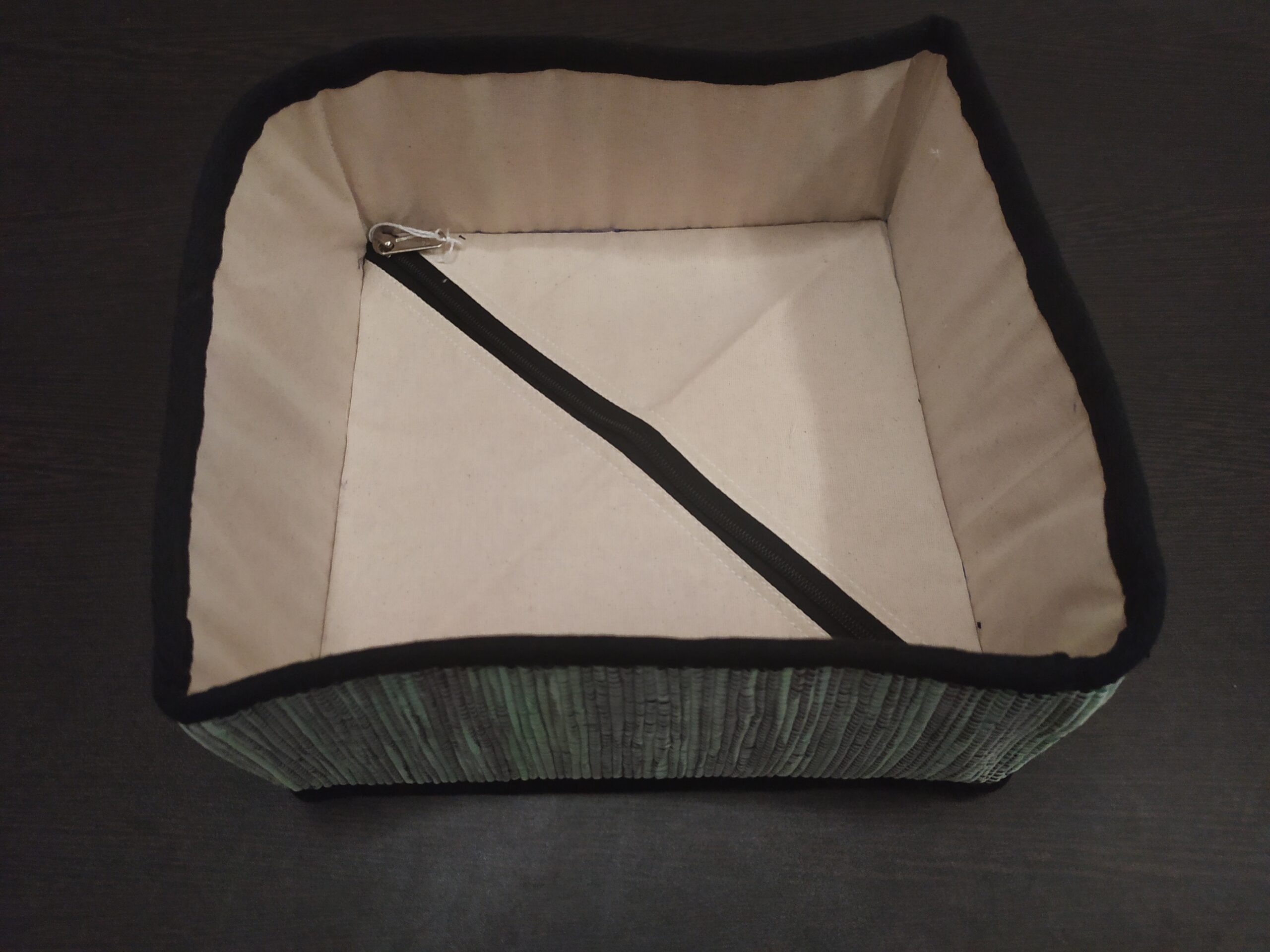 Collapsible Storage Box (Small)- Cyan